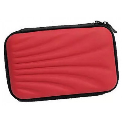 FUNDA DISCO DURO HDD POWERBANK CASE 2,5" ROJO