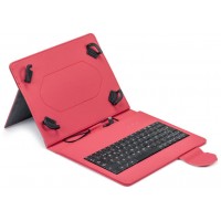 FUNDA TABLET Urban Keyboard USB 9.7"-10.2" Red (Espera 4 dias)