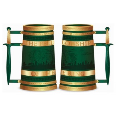 JARRA CERÁMICA LA COMUNIDAD DEL ANILLO 950ML HALF MOON BAY MUGSLOTR01 (Espera 4 dias)
