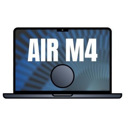 MACBOOK AIR APPLE 13"" M4 16GB 8CORE GPU MEDIANOCHE 256GB (Espera 4 dias)