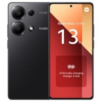 SMARTPHONE XIAOMI REDMI NOTE 13 PRO 4G 8GB 256GB 6.67" MIDNIGHT BLACK· (Espera 4 dias)