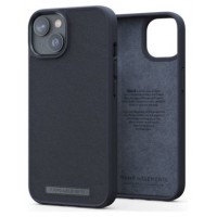 FUNDA IPHONE 12/13/14 PRO CUERO GENUINO NEGRO NJORD (Espera 4 dias)