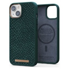 FUNDA MAGSAFE IPHONE 14 PIEL DE SALMON VERDE OSCURO NJORD (Espera 4 dias)