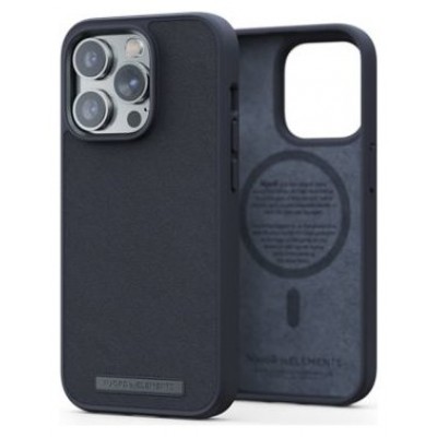 FUNDA MAGSAFE IPHONE 14 PRO PIEL NEGRO NJORD (Espera 4 dias)