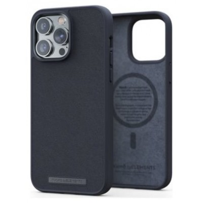 FUNDA MAGSAFE IPHONE 14 PRO MAX PIEL NEGRO NJORD (Espera 4 dias)