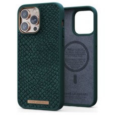 FUNDA MAGSAFE IPHONE 14 PRO MAX PIEL DE SALMON VERDE OSCURO NJORD (Espera 4 dias)