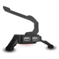 SOPORTE CABLE RATON GENESIS VANAD 300 BUNGEE Y HUB USB