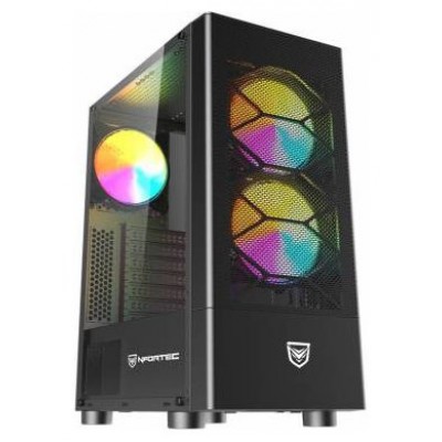 CAJA DE PC GAMING NFORTEC CAELUM SEMITORRE ATX RGB C.