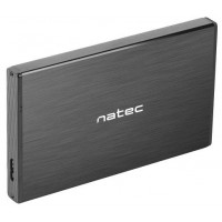 CAJA EXTERNA NATEC RHINO GO DISCO DURO 2,5" USB 3.0 SATA NEGRA