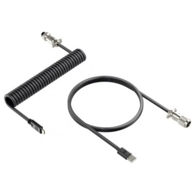 NEWSKILL CABLE COIL USB-C NEGRO NS-AC-COILC-N (Espera 4 dias)