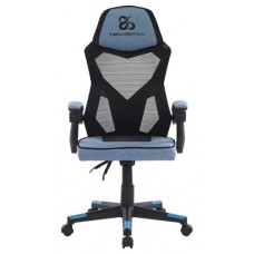 Newskill Gaming Eros Silla para videojuegos de PC Asiento acolchado Negro, Azul, Gris (Espera 4 dias)