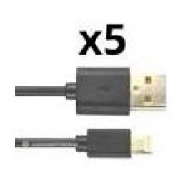 Kit 5 Unidades Cable Lighting Nortess Iphone 5 6/7/8/
