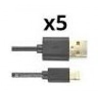 Kit 5 Unidades Cable Lighting Nortess Iphone 5 6/7/8/