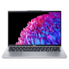 Acer Swift SFG14-73-720G Intel Core Ultra 7 155H Portátil 35,6 cm (14") 2.8K 16 GB LPDDR5x-SDRAM 512 GB SSD Wi-Fi 6 (802.11ax) Windows 11 Home Plata (Espera 4 dias)