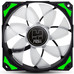 VENTILADOR CAJA NOX HUMMER H-FAN LED 120MM NEGRO LED VERDE