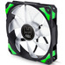 VENTILADOR CAJA NOX HUMMER H-FAN LED 120MM NEGRO LED VERDE