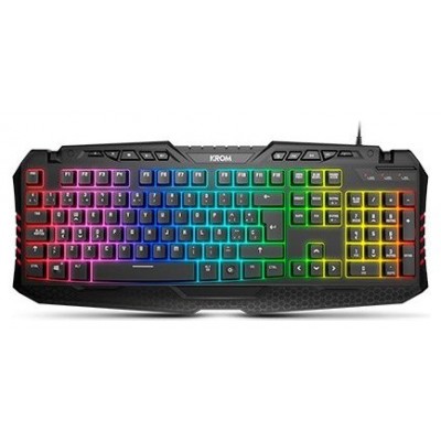 Krom Kyra teclado USB QWERTY Negro (Espera 4 dias)