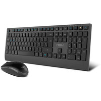 NOX LITE DUO Teclado+Rat&oacute;n Inal&aacute;mbrico Negro