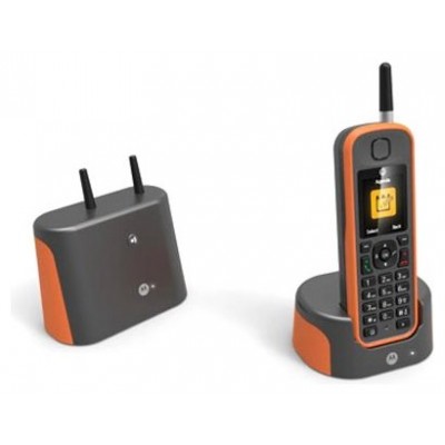 MOTOROLA O201 Telefono DECT Largo Alcance Naranja