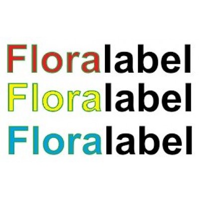 Floralabels Ventana A4 Cartel autoadhesivo impermeable calidad L1 removible