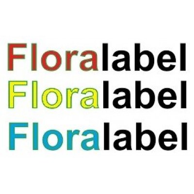 Floralabels Ventana A3 Cartel autoadhesivo impermeable de calidad L1