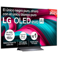 TV LG OLED EVO AI OLED55C64LA.AEU 55" 4K ULTRAHD 120HZ SMART TV WEBOS DOLBY VISION LIBRE DE REFLEJOS 99,7% TV LG OLED EVO AI OLED55C64LA.AEU 55" 4K ULTRAHD 120HZ SMART TV WEBOS DOLBY VISION LIBRE DE REFLEJOS 99,7%