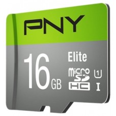 Memoria Sd Micro 16gb Pny Elite Microsdhc Uhs-i Clase