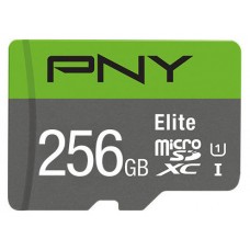 MEMORIA SD MICRO 256GB  PNY Elite microSDXC UHS-I
