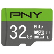 MEMORIA SD MICRO 32GB  PNY Elite microSDHC UHS-I Clase