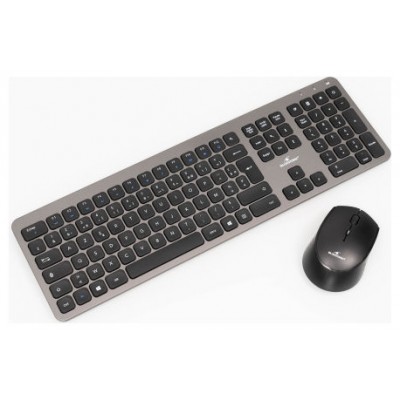 BLUESTORK WIRELESS PACK EASY SLIM - MOUSE & CISOR KEYBOARD - GREY - SP (Espera 4 dias)