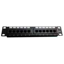 PEPEGREEN PATCH PANEL 10" 12 PUERTOS Cat 6 UTP PEPEGREEN PATCH PANEL 10" 12 PUERTOS Cat 6 UTP
