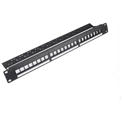 PEPEGREEN PATCH PANEL 24 PUERTOS Cat 6 UTP VACIO PEPEGREEN PATCH PANEL 24 PUERTOS Cat 6 UTP VACIO