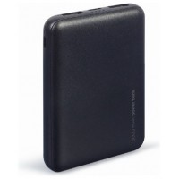 POWERBANK GEMBIRD 5000mAh 1x microUSB A 2x USB-A NEGRO