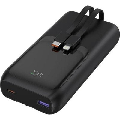 Gembird Powerbank con cables 20W 20000 mAh