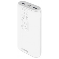 POWERBANK CELLY 20.000mAh PD 22W BLANCO· (Espera 4 dias)