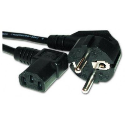 CABLE ALIMENTACION GEMBIRD SCHUKO A C13 90 GRADOS 1,8M