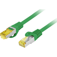 CABLE DE RED LANBERG LATIGUILLO CAT.6A S/FTP LSZH CU 2M VERDE FLUKE PASSED CABLE DE RED LANBERG LATIGUILLO CAT.6A S/FTP LSZH CU 2M VERDE FLUKE PASSED
