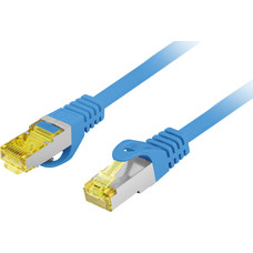 CABLE DE RED LANBERG LATIGUILLO CAT.6A S/FTP LSZH CU 3M AZUL FLUKE PASSED CABLE DE RED LANBERG LATIGUILLO CAT.6A S/FTP LSZH CU 3M AZUL FLUKE PASSED