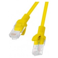 CABLE RED LANBERG LATIGUILLO CAT.6 UTP 0.25M AMARILLO FLUKE  PASSED