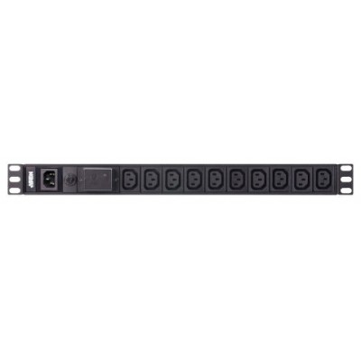 Aten PE0110SG unidad de distribución de energía (PDU) 10 salidas AC 1U Negro (Espera 4 dias)