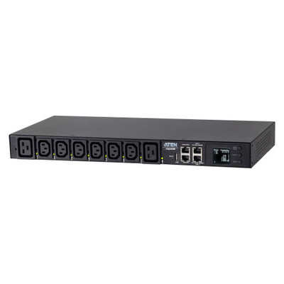 ATEN PG6308G-AT unidad de distribuci&oacute;n de energ&iacute;a (PDU) 8 salidas AC 1U Negro (Espera 4 dias)