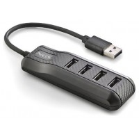REGLETA NGS PORT2.0 4TOMAS USB2.0 NEGRO (Espera 4 dias)