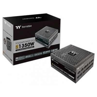 FUENTE ALIMENTACION THERMALTAKE TOUGH POWER GF3 1350W 80+ GOLD ATX NEGRO