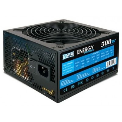 FUENTE ALIMENTACION 500W 3GO PFC-PASIVO 4SATA 12CM ATX (Espera 4 dias)