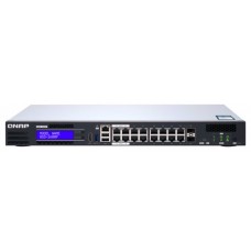 QNAP QGD-1600P Gestionado Gigabit Ethernet (10/100/1000) Energía sobre Ethernet (PoE) Negro, Gris (Espera 4 dias)