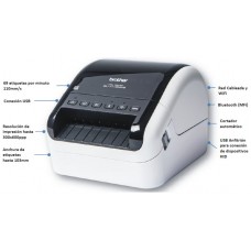 IMPRESORA DE ETIQUETAS Y TICKETS 1110nwbc 110mm - usb - red - wifi - bluetooth - cortador (Espera 4 dias)