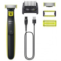 AFEITADORA CARA Y CUERPO PHILIPS ON BLADE 360º QP2824/20 WET ADN DRY CARGA USB