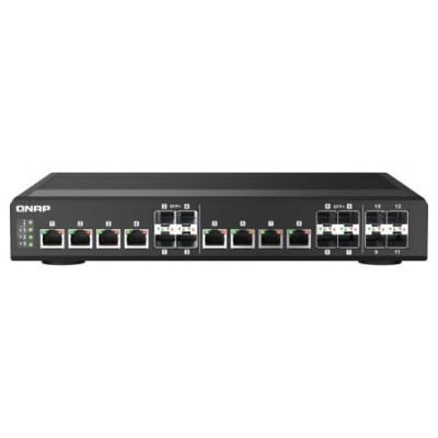 QNAP QSW-IM1200-8C switch Gestionado L2 Ninguno Negro (Espera 4 dias)