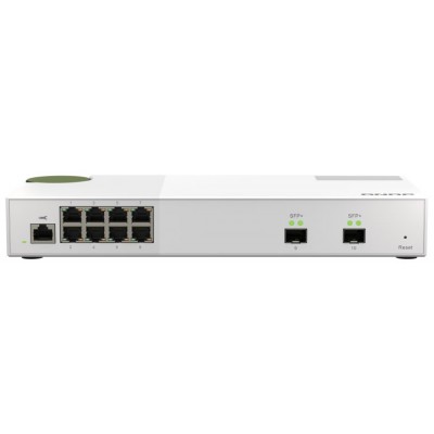 QNAP QSW-M2108-2S switch Gestionado Gris (Espera 4 dias)