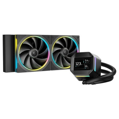 REFRIGERADOR LIQUIDO CPU DEEPCOOL LM240 LED RGB